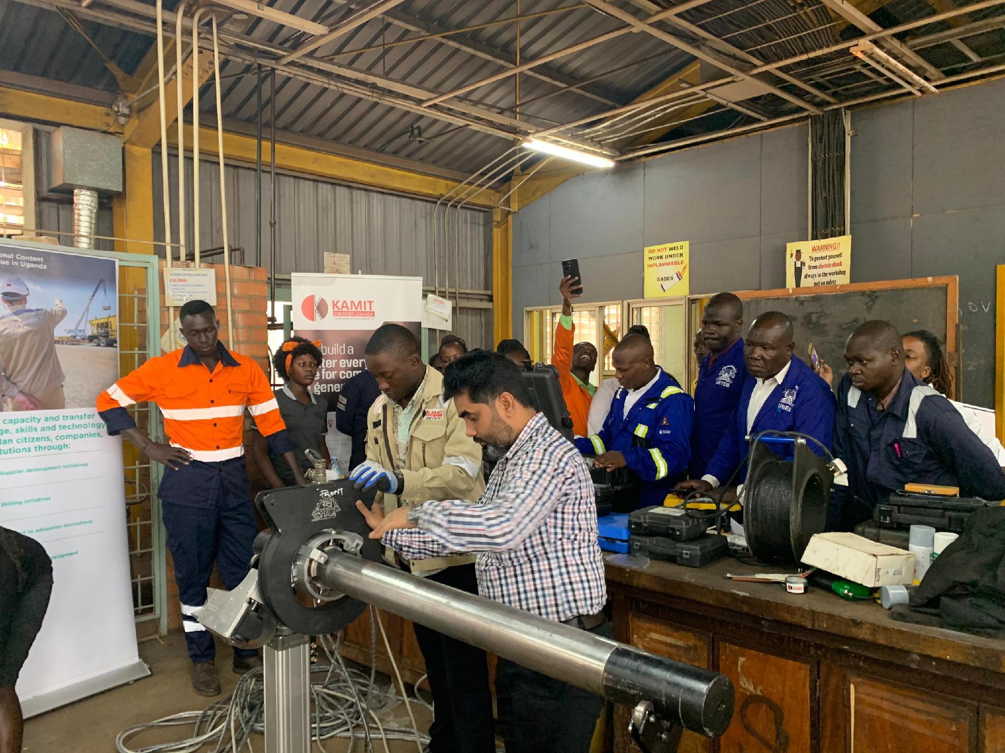 Dedicated inspection equipment test benches and calibration training lab